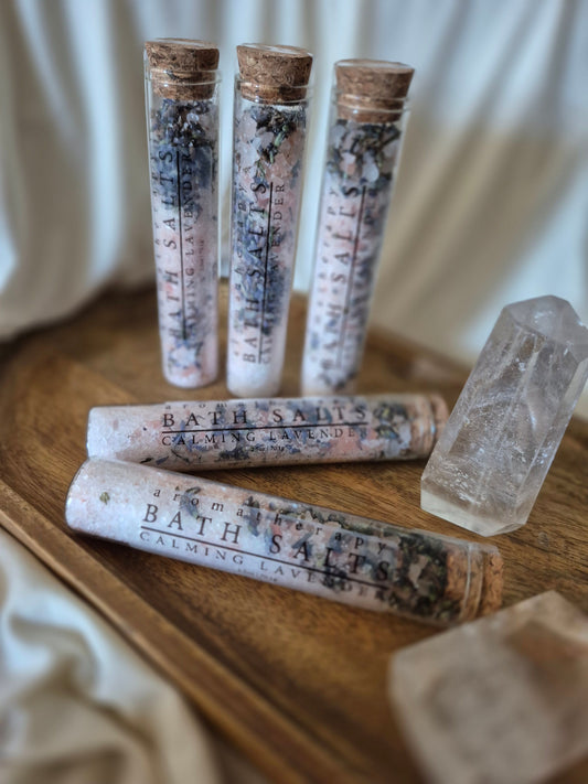Aromatherapy Bath Salts - Calming Lavender